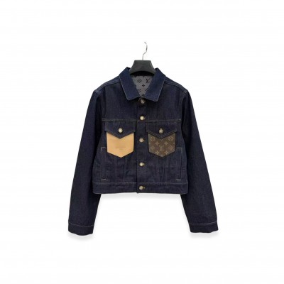 LOUIS VUITTON SPEEDY PATCH DENIM JACKET 1AJFQZ
